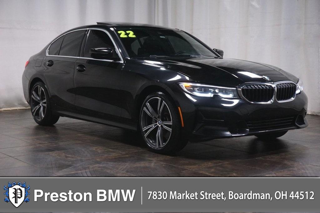 used 2022 BMW 330 car, priced at $32,798