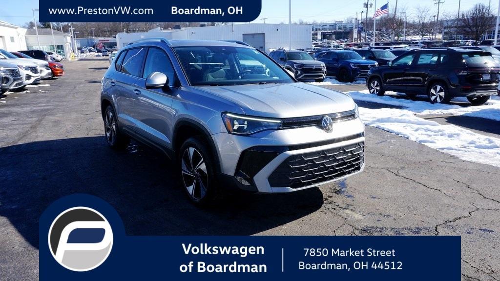 used 2025 Volkswagen Taos car, priced at $28,999