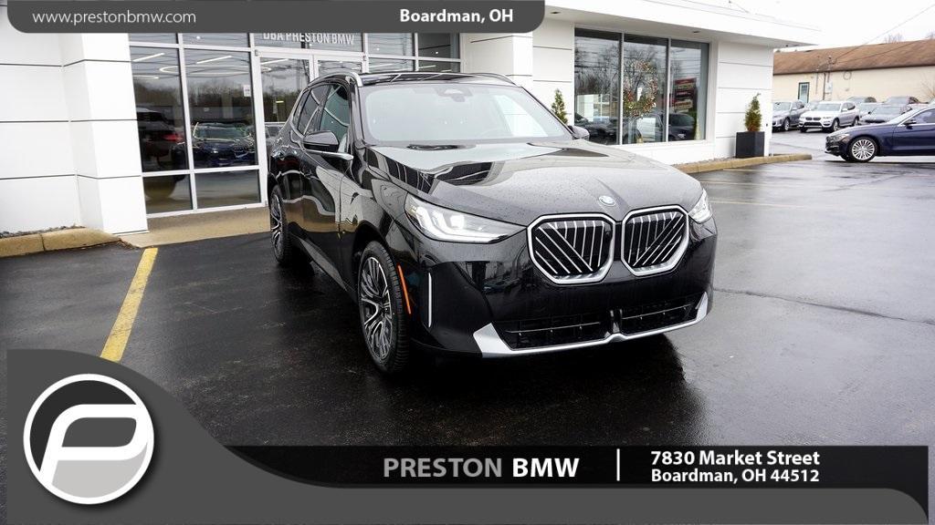 new 2025 BMW X3 car, priced at $55,930