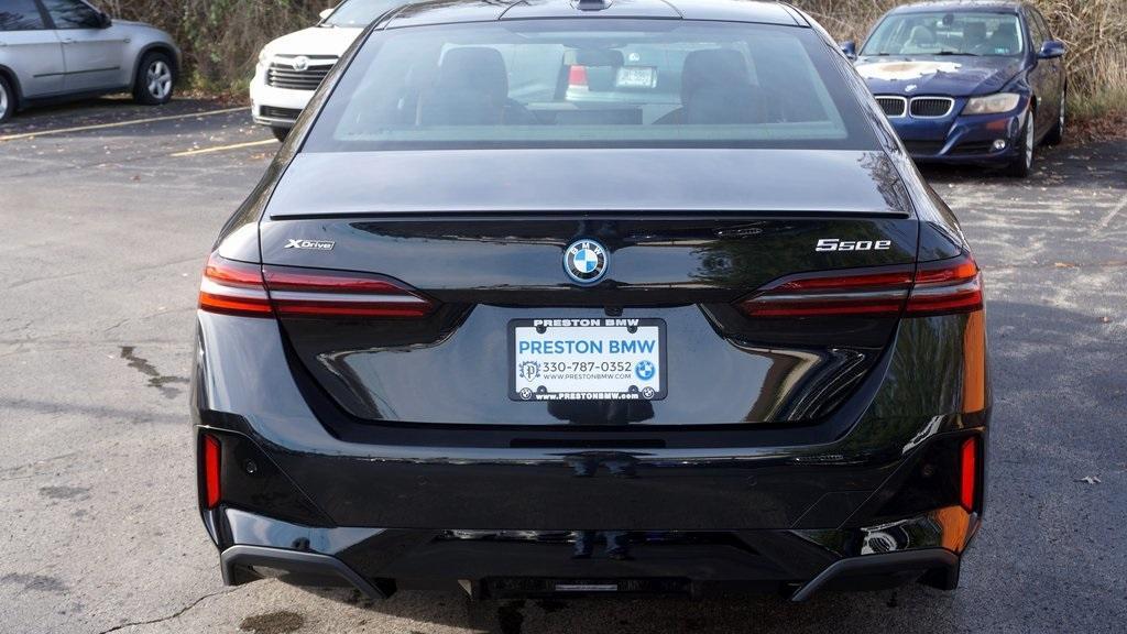 new 2025 BMW 550e car, priced at $80,990