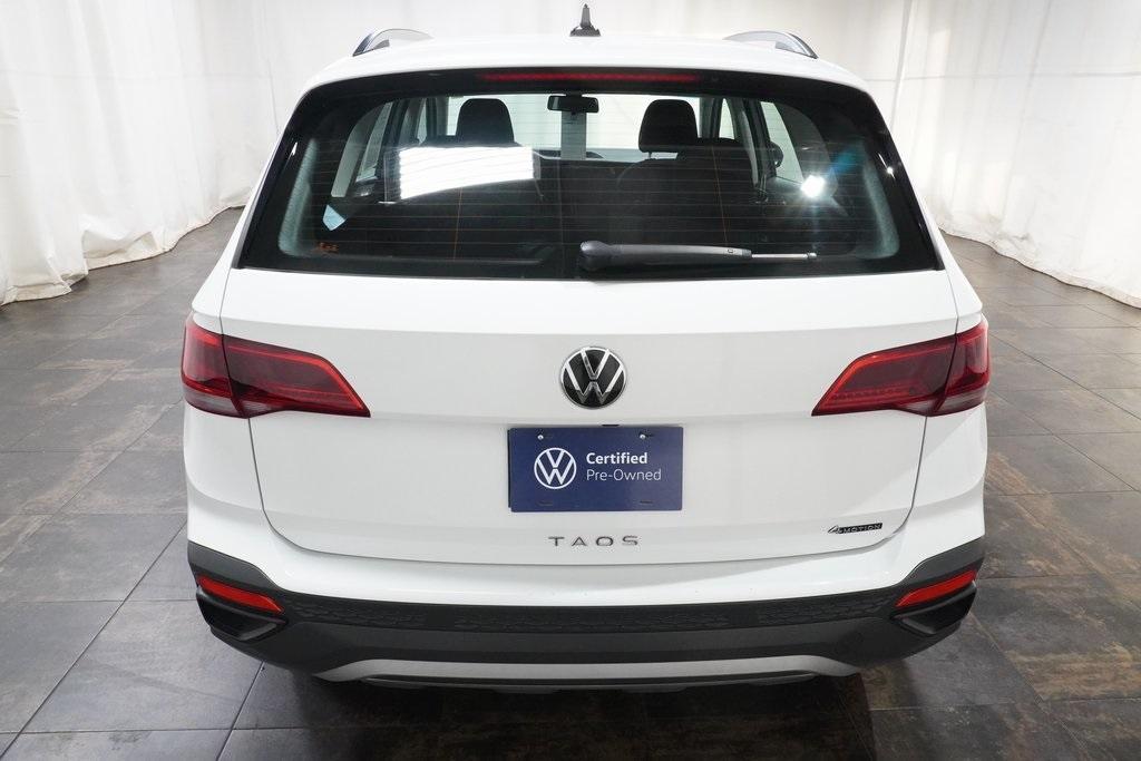 used 2022 Volkswagen Taos car, priced at $21,500