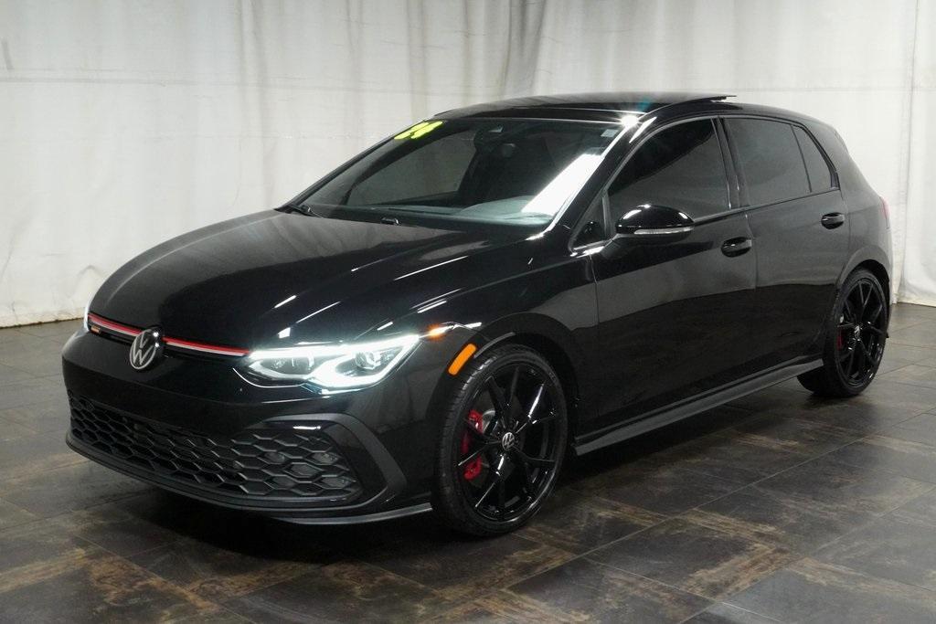 used 2024 Volkswagen Golf GTI car, priced at $33,162