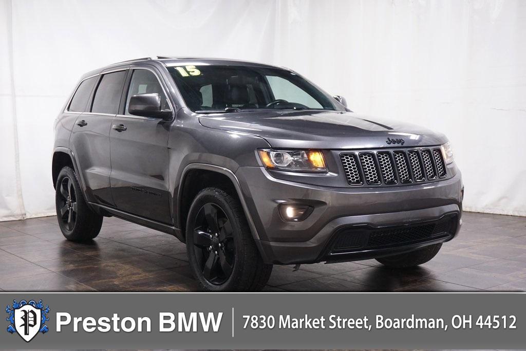 used 2015 Jeep Grand Cherokee car, priced at $17,550