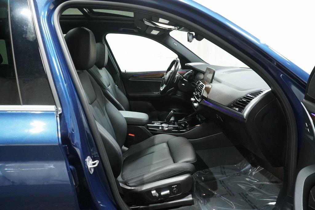 used 2021 BMW X3 car, priced at $27,999