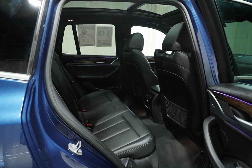 used 2021 BMW X3 car, priced at $27,999