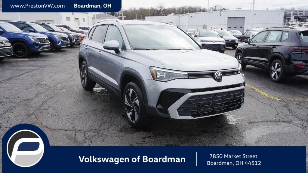 used 2025 Volkswagen Taos car, priced at $27,899