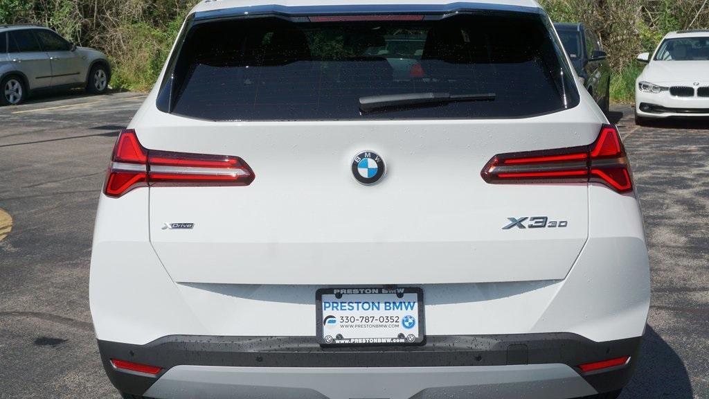 new 2025 BMW X3 car, priced at $53,375