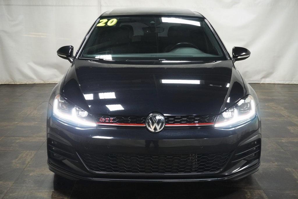 used 2020 Volkswagen Golf GTI car, priced at $21,667