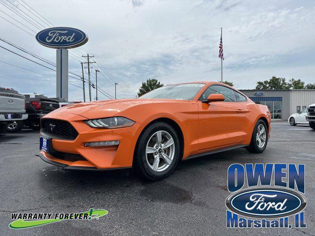 used 2021 Ford Mustang car, priced at $22,994