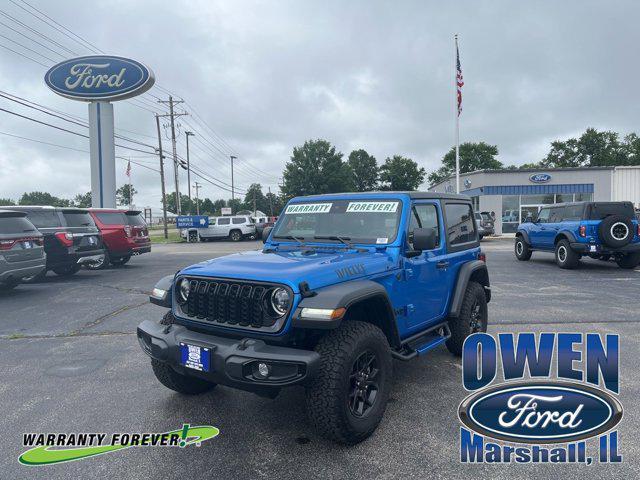 used 2024 Jeep Wrangler car, priced at $37,921