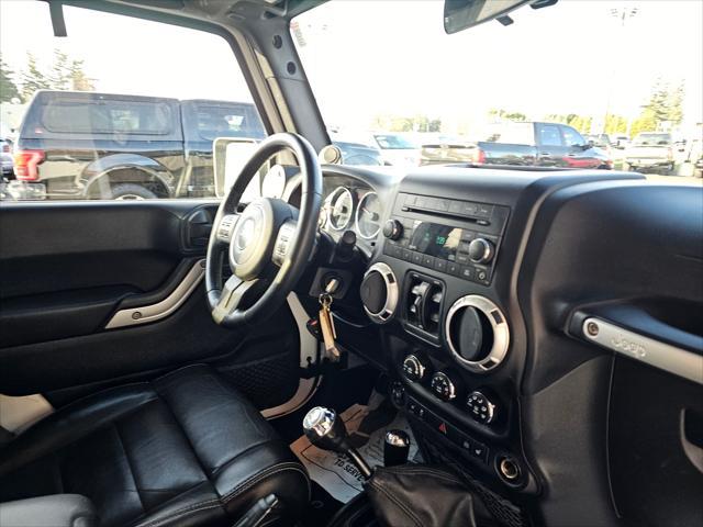 used 2012 Jeep Wrangler Unlimited car, priced at $17,850