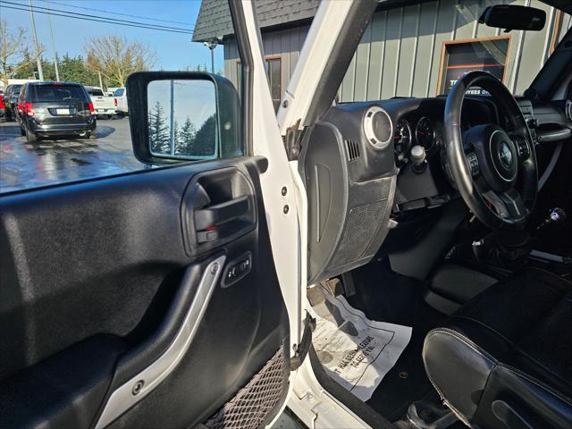 used 2012 Jeep Wrangler Unlimited car, priced at $17,850