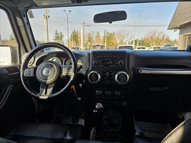 used 2012 Jeep Wrangler Unlimited car, priced at $17,850