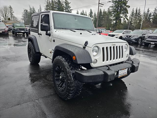 used 2016 Jeep Wrangler car, priced at $16,850