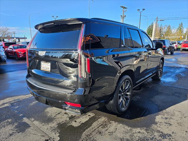 used 2023 Cadillac Escalade car, priced at $89,850