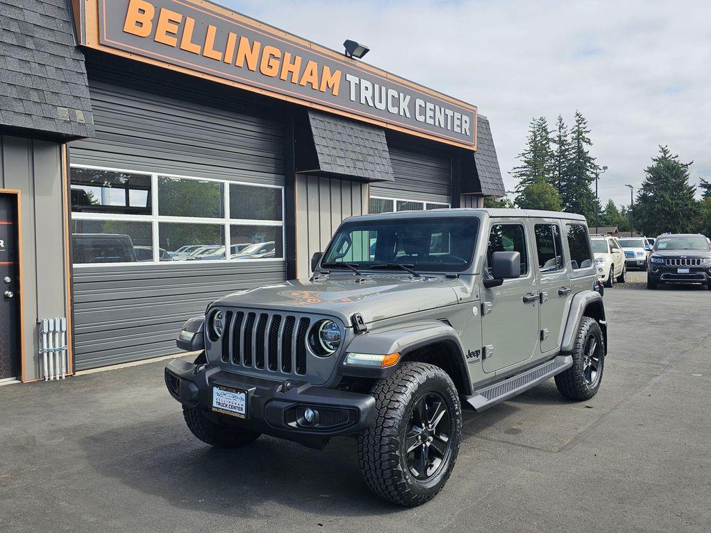 used 2020 Jeep Wrangler Unlimited car, priced at $33,850