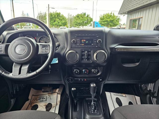 used 2014 Jeep Wrangler Unlimited car, priced at $18,850