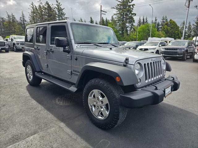 used 2014 Jeep Wrangler Unlimited car, priced at $18,850