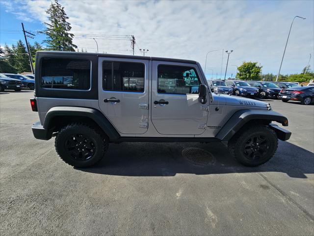 used 2016 Jeep Wrangler Unlimited car, priced at $21,850