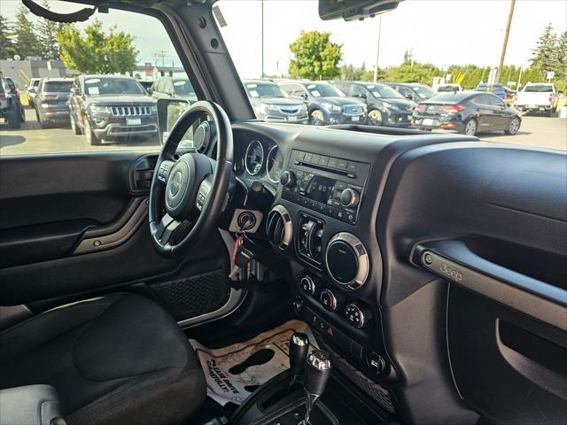 used 2016 Jeep Wrangler Unlimited car, priced at $21,850