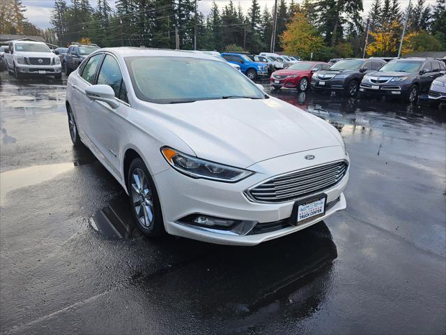 used 2017 Ford Fusion Hybrid car, priced at $14,850