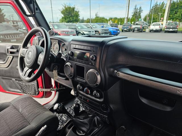 used 2012 Jeep Wrangler car, priced at $12,850