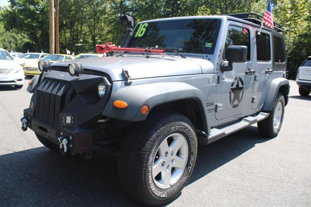 used 2015 Jeep Wrangler Unlimited car, priced at $15,995