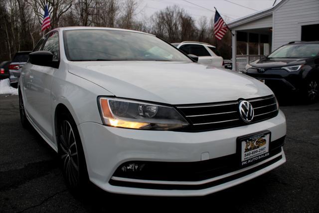 used 2016 Volkswagen Jetta car, priced at $8,495