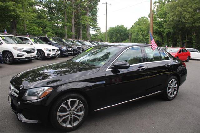 used 2018 Mercedes-Benz C-Class car, priced at $17,995