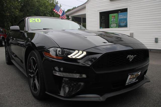 used 2020 Ford Mustang car, priced at $18,995