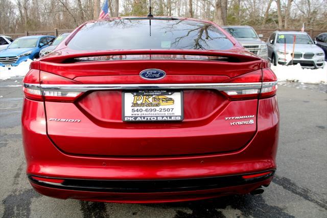 used 2018 Ford Fusion Hybrid car, priced at $9,994