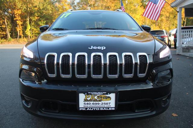 used 2017 Jeep Cherokee car, priced at $11,995