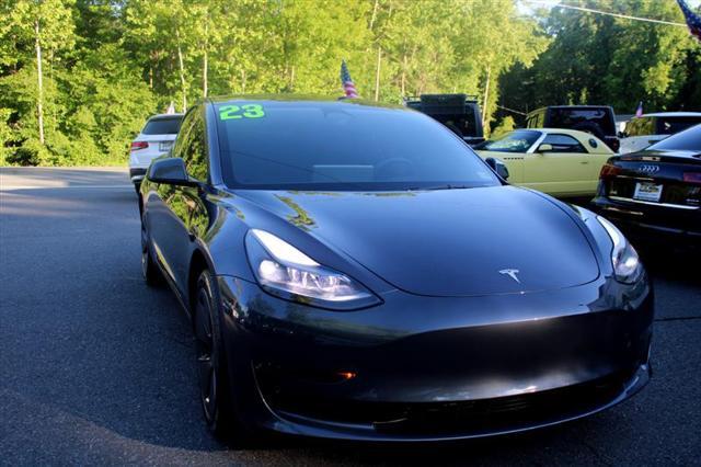 used 2023 Tesla Model 3 car, priced at $31,995