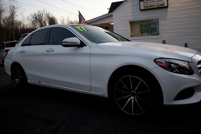 used 2017 Mercedes-Benz C-Class car, priced at $14,994