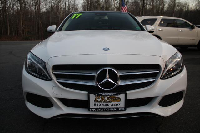 used 2017 Mercedes-Benz C-Class car, priced at $14,994