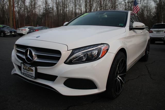 used 2017 Mercedes-Benz C-Class car, priced at $14,994