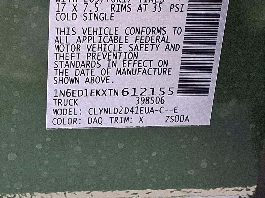 new 2026 Nissan Frontier car, priced at $44,647