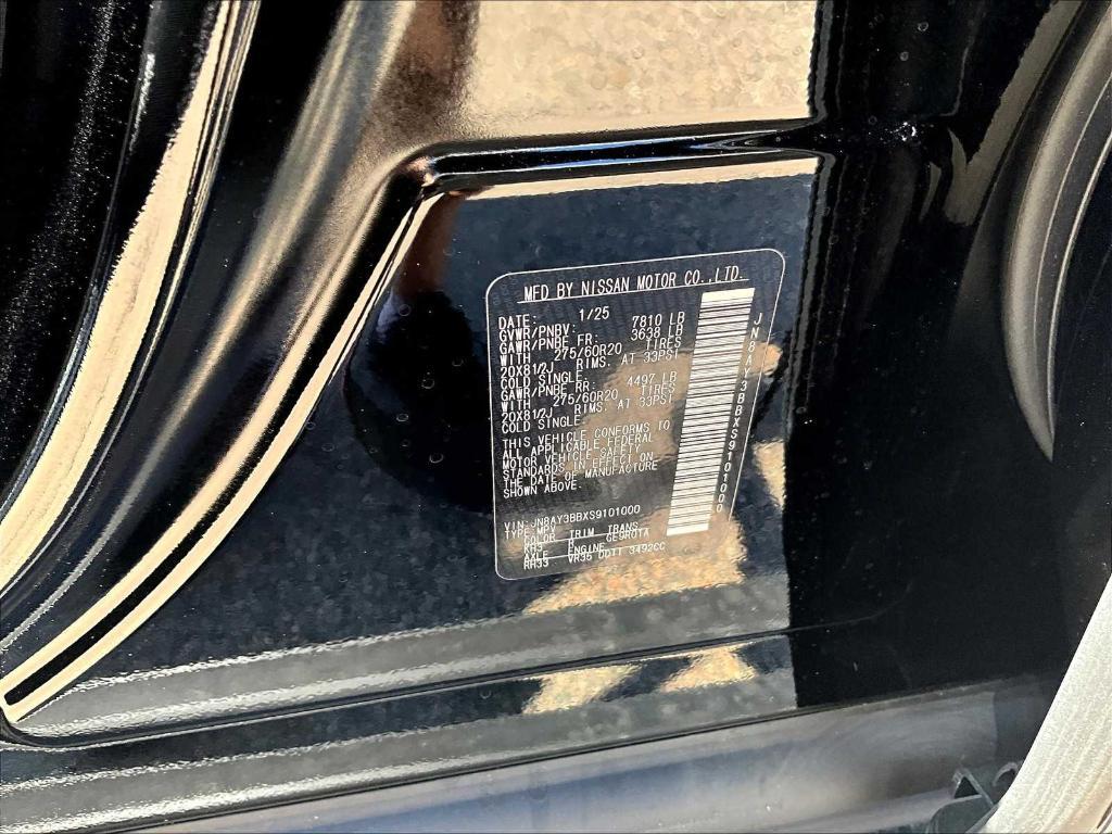 new 2025 Nissan Armada car, priced at $73,610