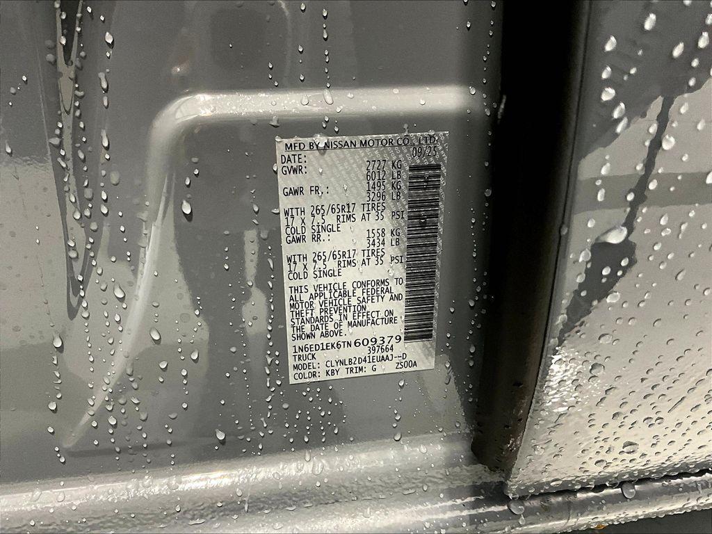 new 2026 Nissan Frontier car, priced at $40,841