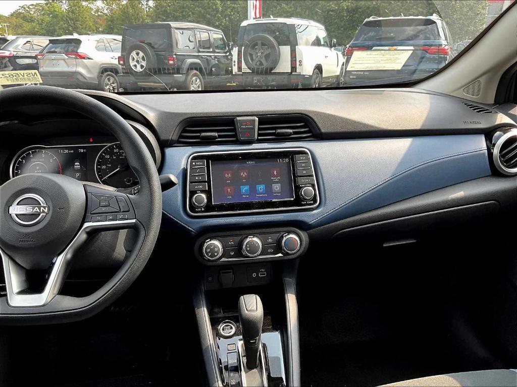 new 2025 Nissan Versa car, priced at $21,618