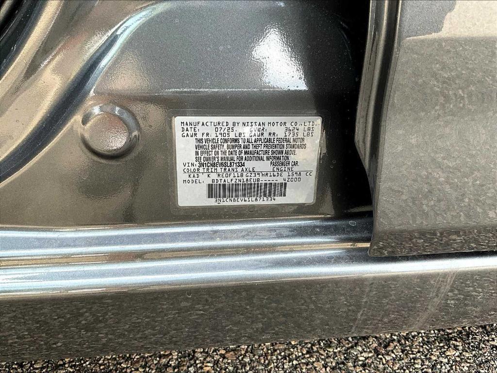 new 2025 Nissan Versa car, priced at $21,618