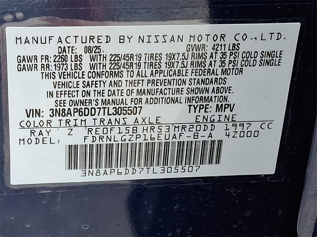 new 2026 Nissan Kicks car, priced at $30,925