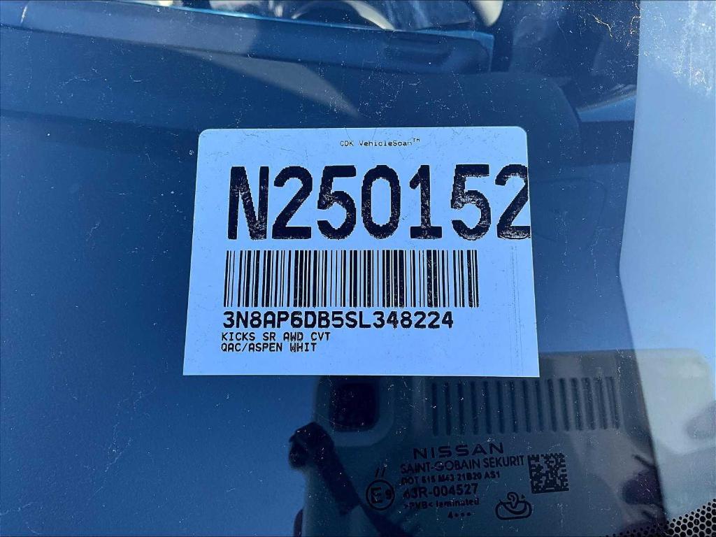 new 2025 Nissan Kicks car, priced at $30,210