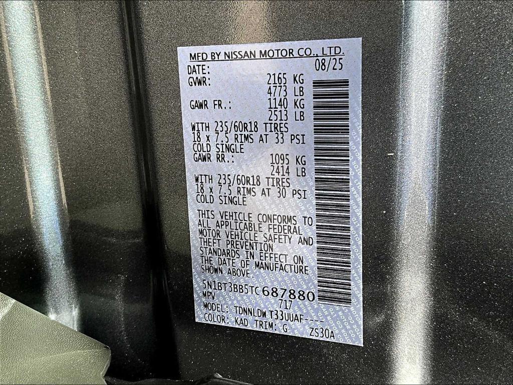 new 2026 Nissan Rogue car, priced at $32,721