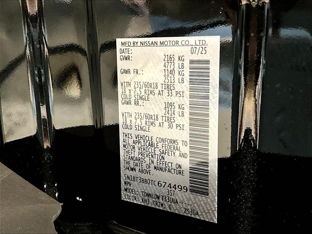 new 2026 Nissan Rogue car, priced at $30,656