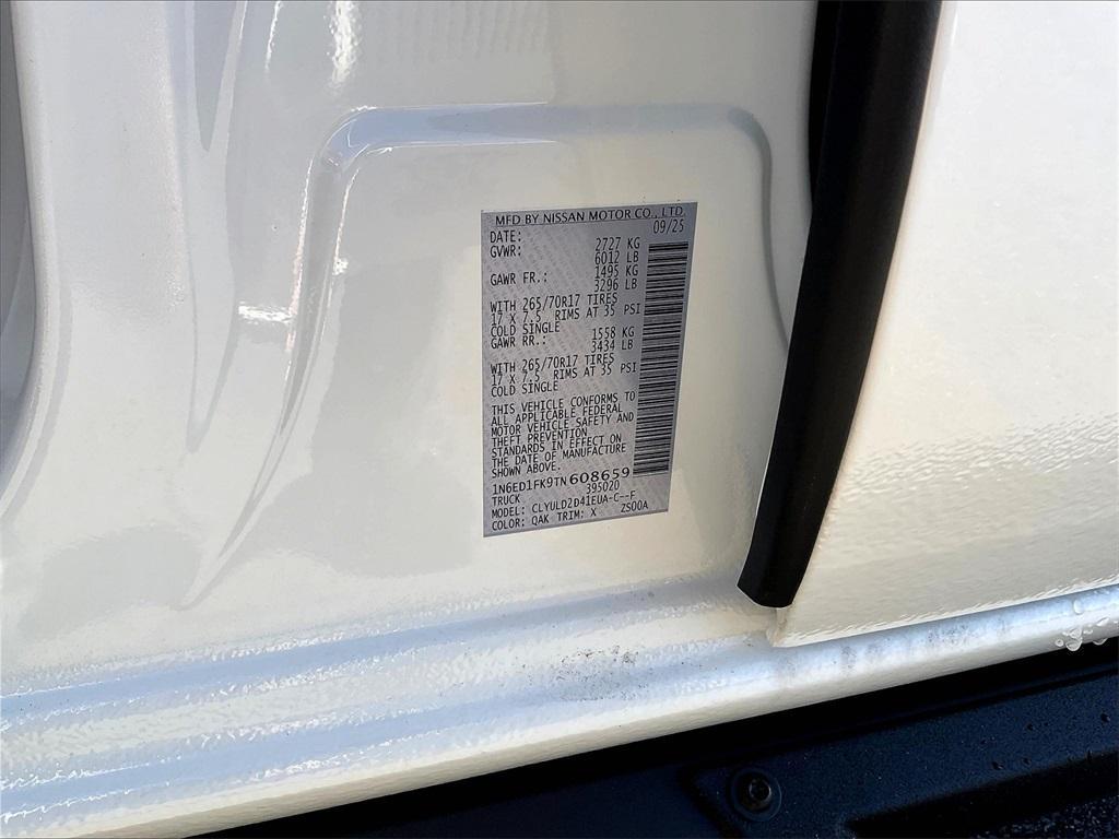 new 2026 Nissan Frontier car, priced at $44,600