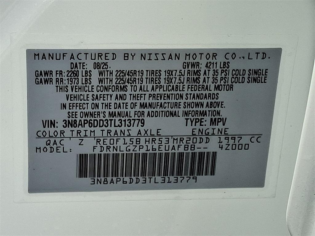 new 2026 Nissan Kicks car, priced at $31,335