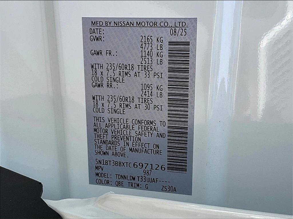 new 2026 Nissan Rogue car, priced at $31,383