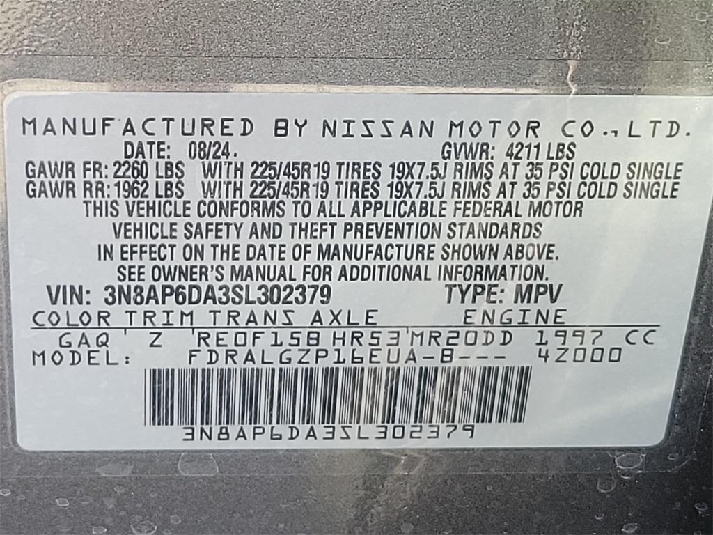 new 2025 Nissan Kicks car, priced at $27,386