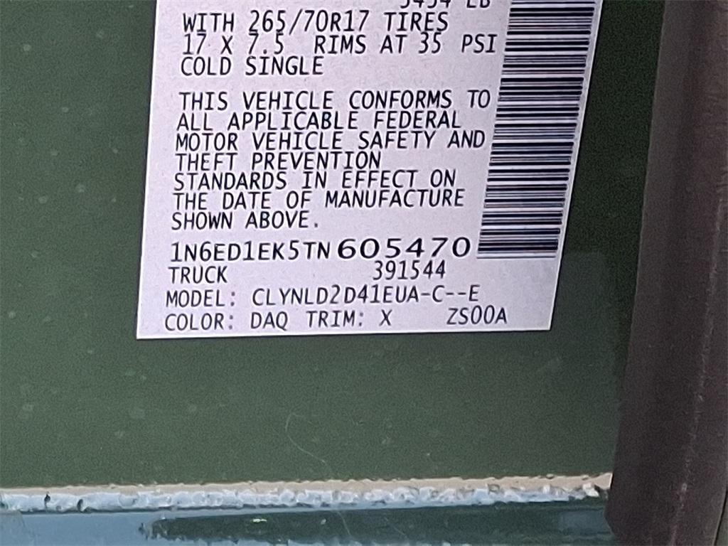 new 2026 Nissan Frontier car, priced at $43,959